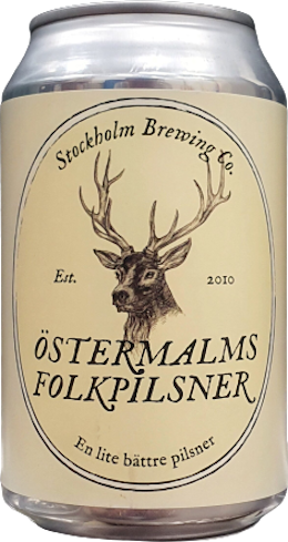 Produktbild von Stockholm östermalms folkpilsner