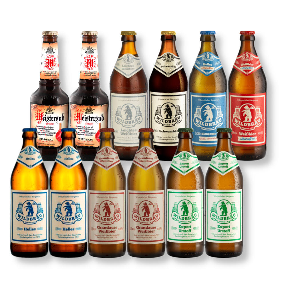 Wildbräu Grafing Bier Probierset - Monatspaket 06