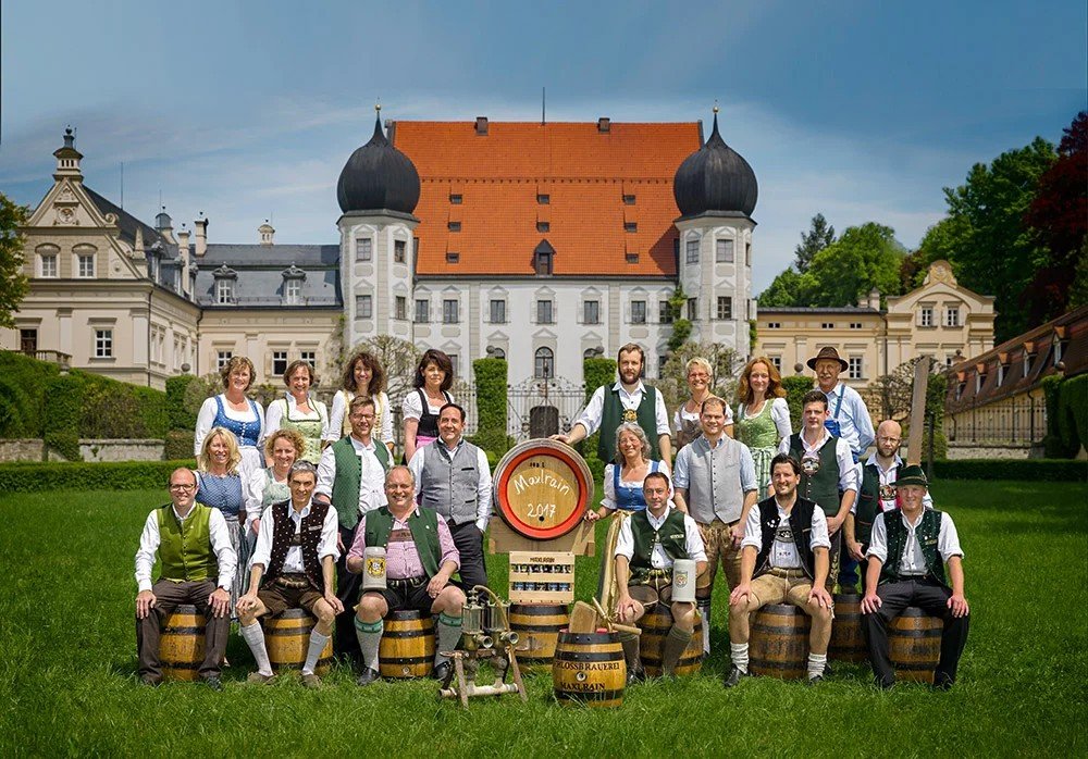 Schlossbrauerei Maxlrain brewery from Germany