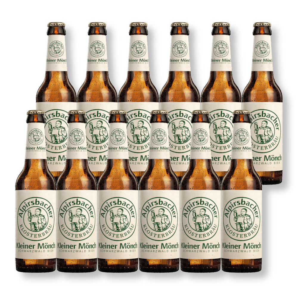 Alpirsbacher Klosterbräu KLEINER MÖNCH - Probierset 12x0,33