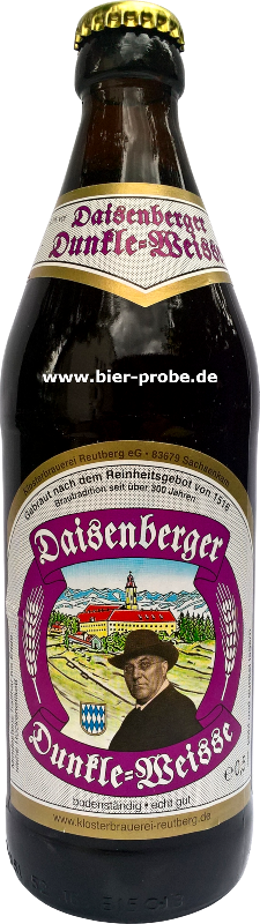 Produktbild von Klosterbrauerei Reutberg - Daisenberger Dunkle Weisse