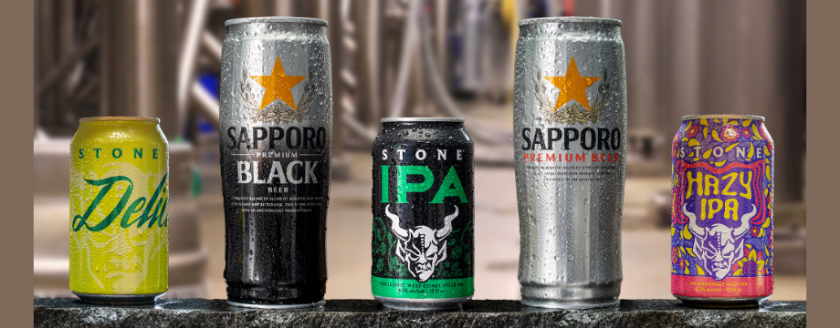 Stone Brewing & Sapporo