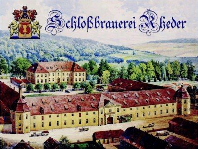 Schloßbrauerei Rheder brewery from Germany