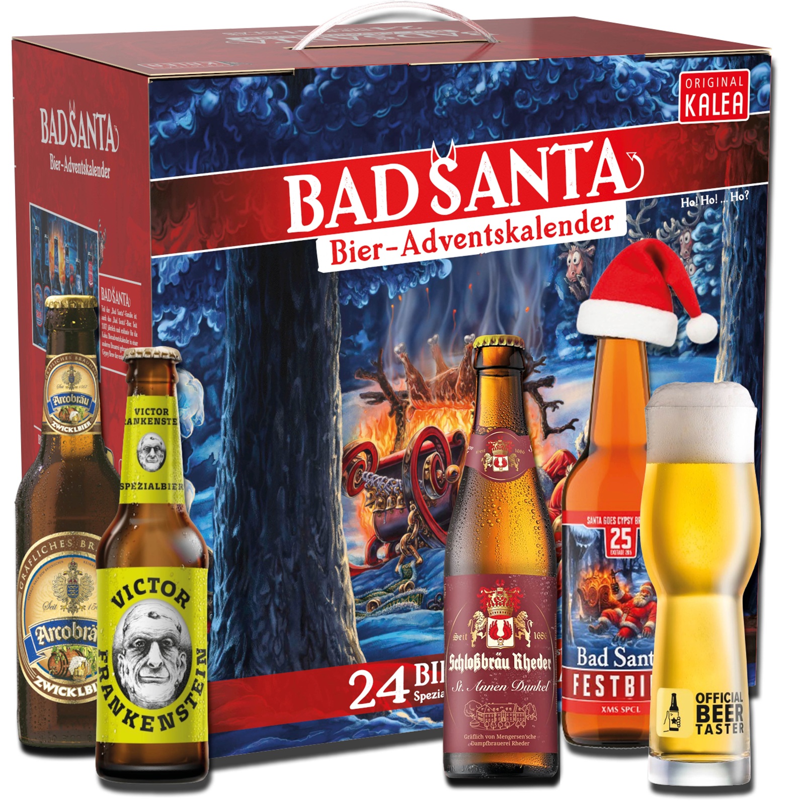 Kalea Bieradventskalender Edition Bad Santa 2025