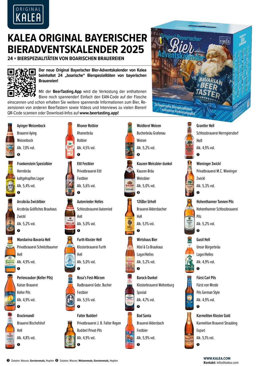 Bieradventskalender BAYERN 2025