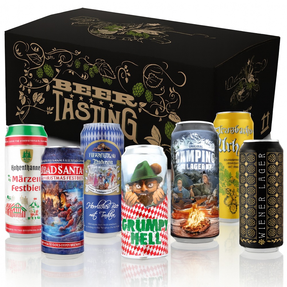 24er Bierset mit Export-Dosen deutscher Privatbrauereien! 🍺📦