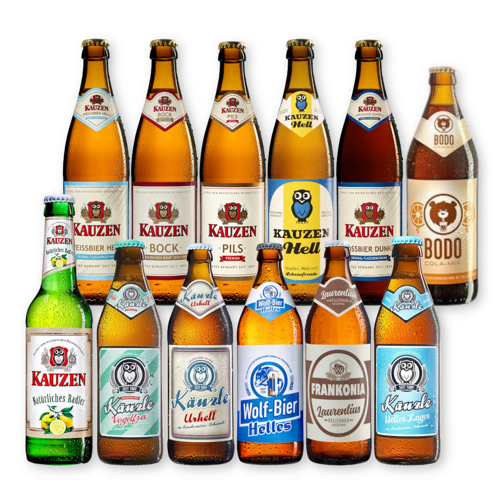 Kauzen Bräu - Bier Probierset - Monatspaket 12
