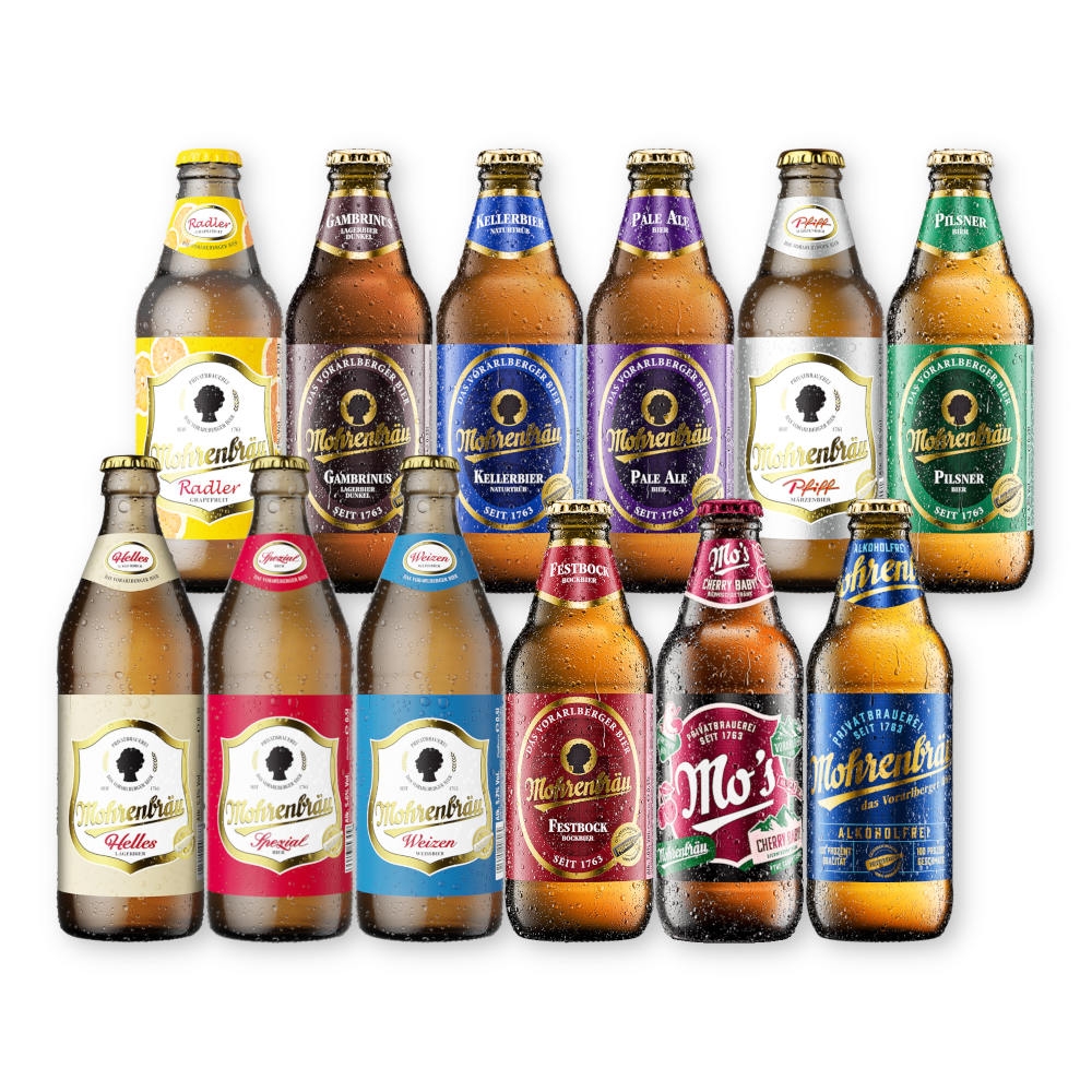 Mohrenbrauerei - Bier Probierset - Monatspaket 03