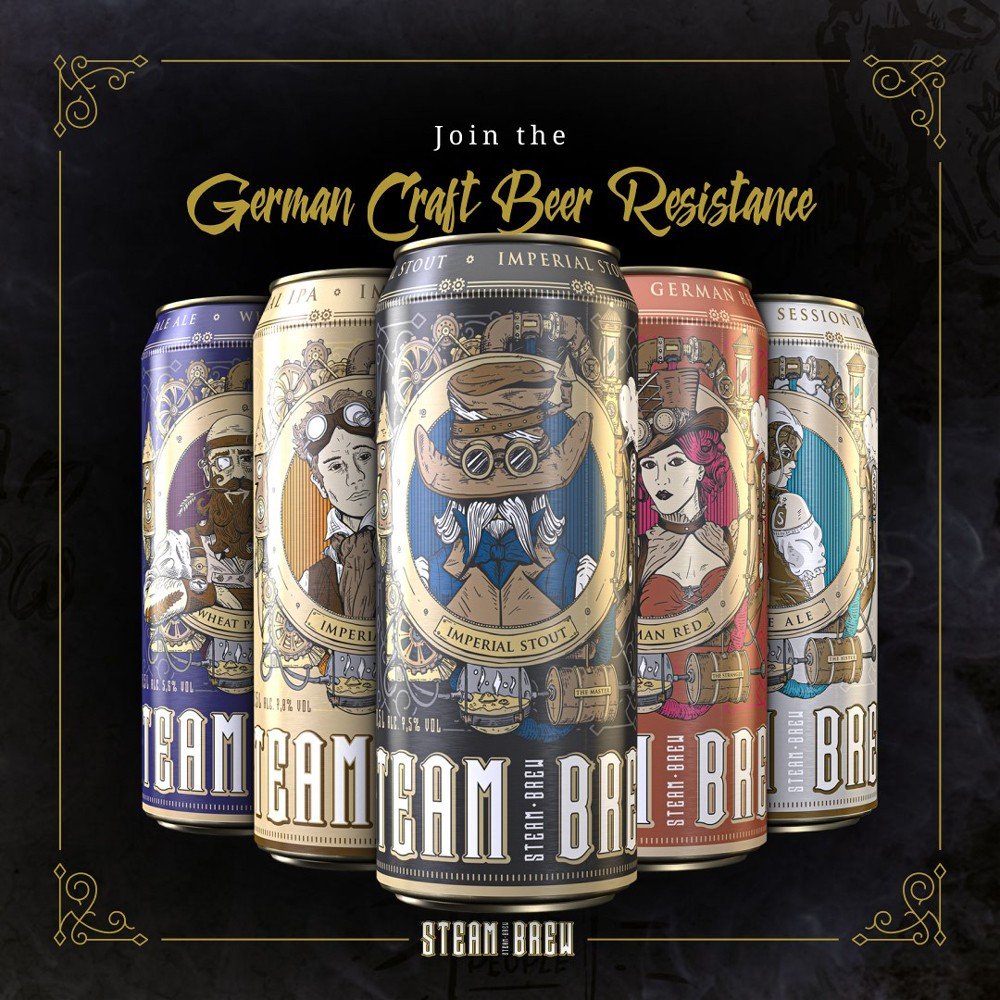 Steam Brew brewery from Germany