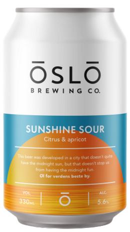 Product image of Oslo Brewing Company Sunshine Sour