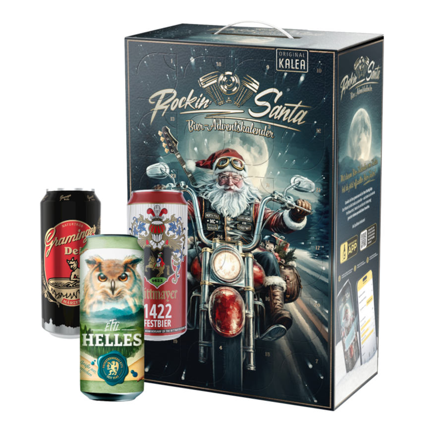 Bieradventskalender Rockstar Santa Dosenedition 2026