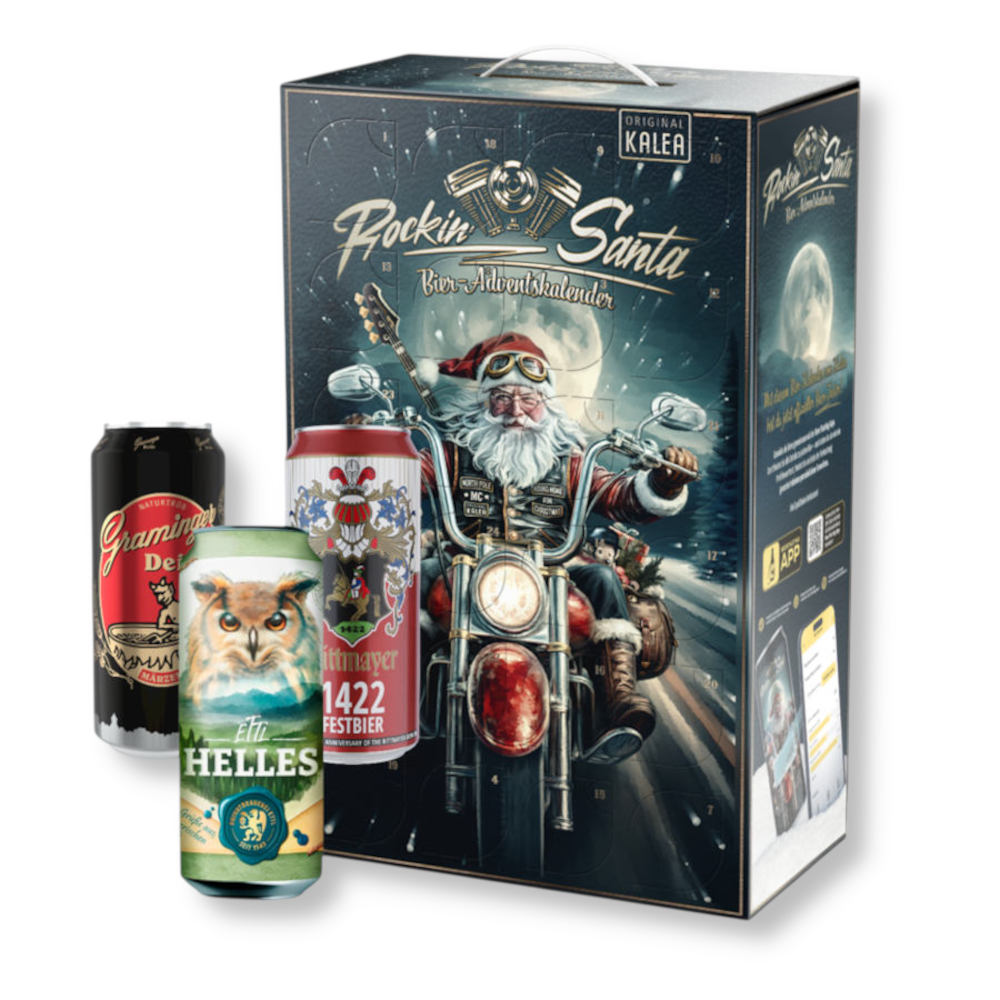 Bieradventskalender Rockstar Santa Dosenedition 2026