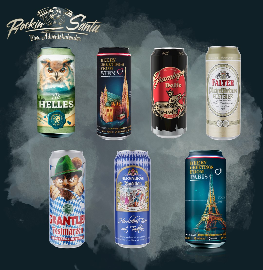 Bieradventskalender Rockstar Santa Dosenedition 2026