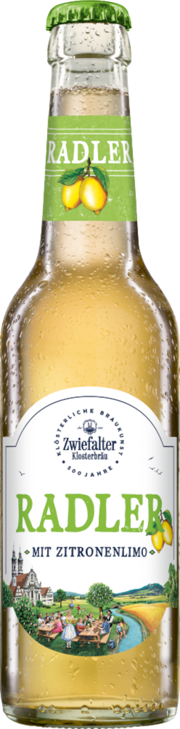 Produktbild von Zwiefalter Klosterbräu - Radler Süß / mit Zitronenlimo