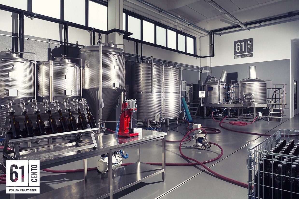61 Cento Brauerei aus Italien