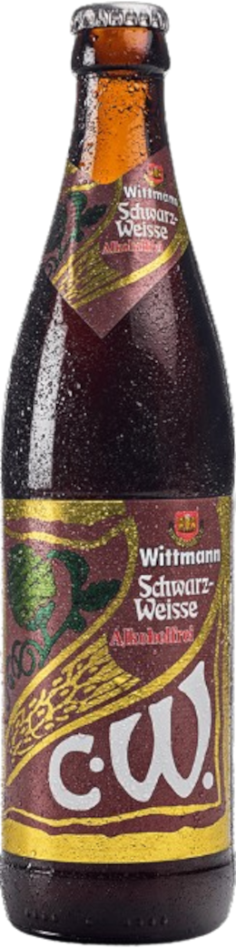 Produktbild von Brauerei C.Wittmann - Schwarz-Weisse Alkoholfrei