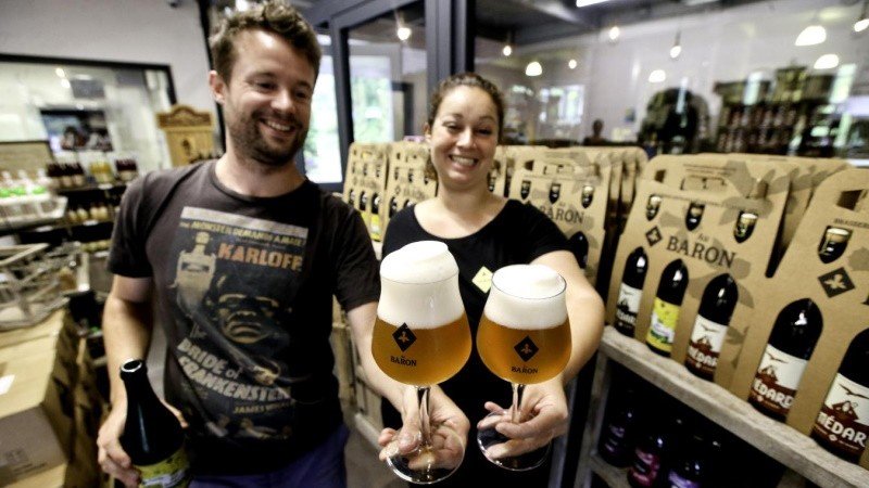 Au Baron (Bailleux) Brauerei aus Frankreich