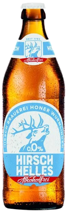 Produktbild von Hirsch Brauerei Honer - Hirsch Helles Alkoholfrei
