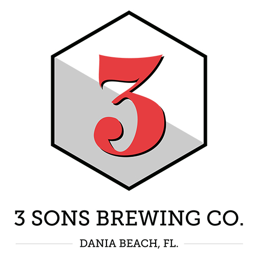 Logo of 3 Sons Brewing Co. brewery