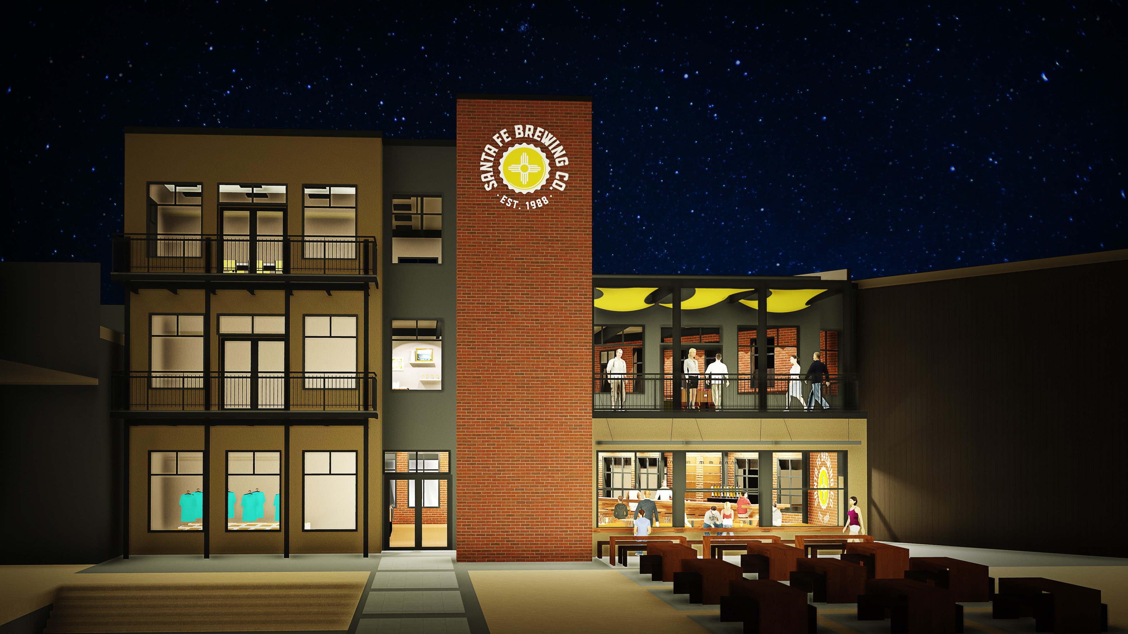 Santa Fe brewery from United States