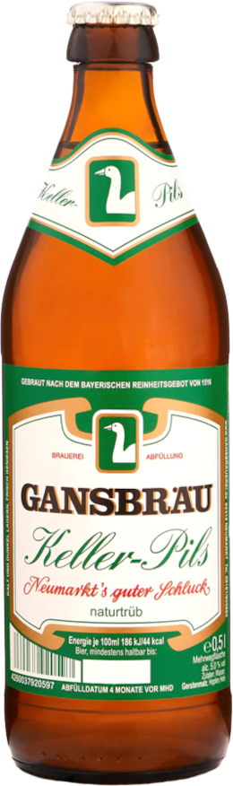Produktbild von Gansbräu - Keller-Pils
