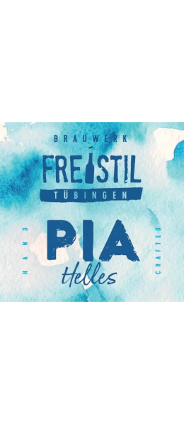Produktbild von Freistil Brauwerk Tübingen - PIA Helles