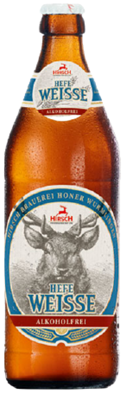 Produktbild von Hirsch Brauerei Honer - Hefe Weisse Alkoholfrei