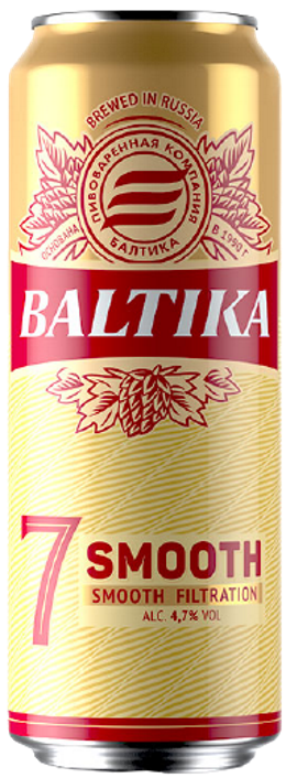 Produktbild von Baltika Breweries (Балтика) - 7 Smooth