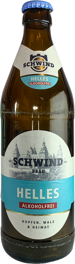 Produktbild von Schwind Bräu - Helles Alkoholfrei