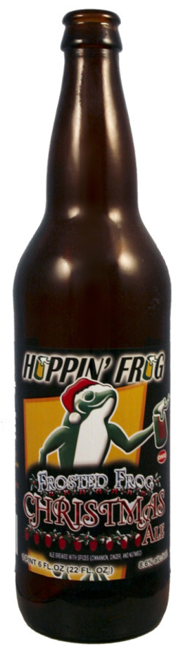 Produktbild von Hoppin’ Frog Brewery - Frosted Frog Christmas Ale
