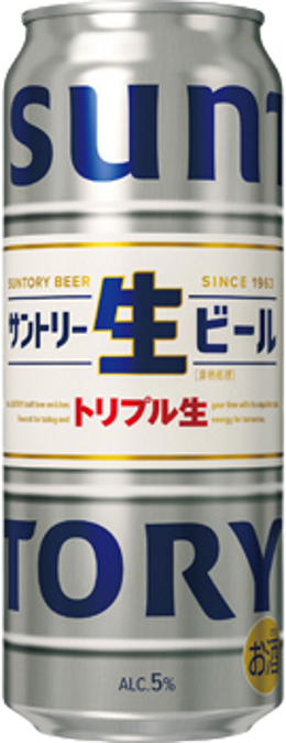 Produktbild von Suntory Liquors Limited - Nama Beer (Triple Nama) (サントリー生ビール トリプル生)
