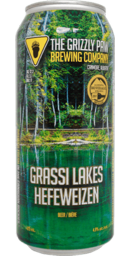 Produktbild von Grizzly Paw Grassi Lakes Hefeweizen