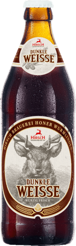 Produktbild von Hirsch Brauerei Honer - Hirsch Dunkle Hefe Weisse