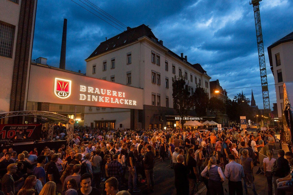 Dinkelacker-Schwaben Bräu brewery from Germany