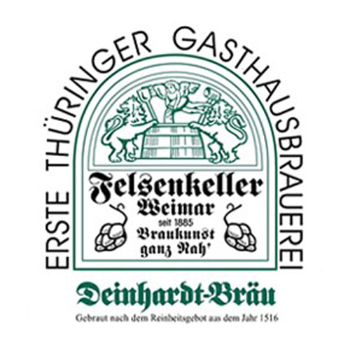 Logo von Gasthausbrauerei Felsenkeller GmbH Weimar (Deinhardt-Bräu) Brauerei