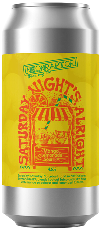 Produktbild von Neon Raptor Saturday Night's Alright: Mango