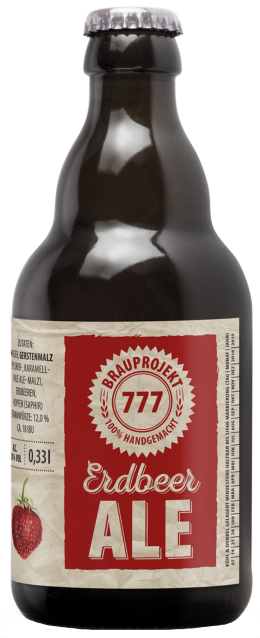 Product image of Brauprojekt 777 - Erdbeer Ale