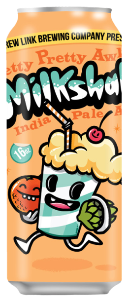Produktbild von Brew Link Pretty Pretty Awkward IPA - Oranage Cream Milkshake