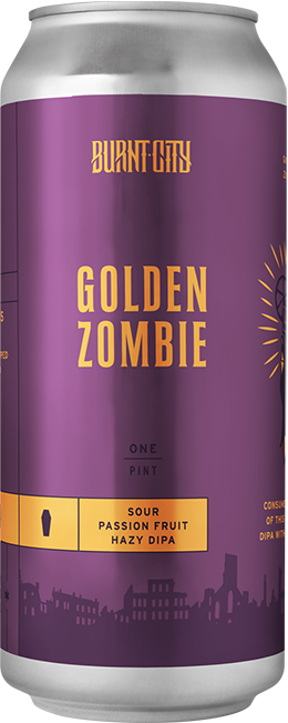 Produktbild von Burnt Golden Zombie Sour Passion Fruit IPA