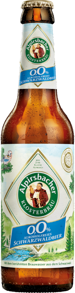 Produktbild von Alpirsbacher - Alkoholfreies Schwarzwaldbier 0,0%