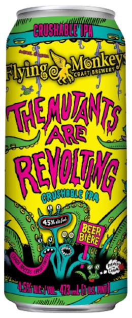 Produktbild von Flying Monkeys Craft Brewery - The Mutants are Revolting Crushable IPA