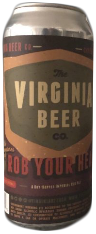 Produktbild von The Virginia Beer Rob Your Head Imperial Red