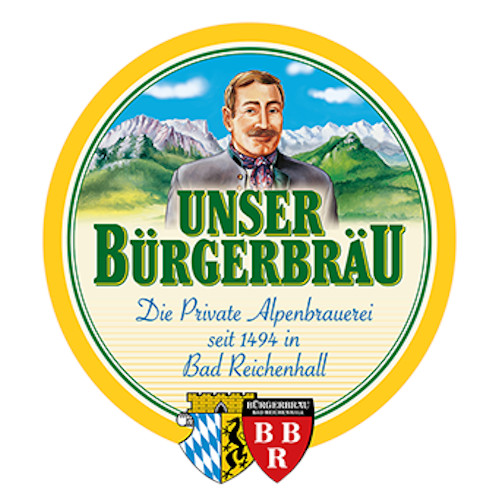 Logo of Bürgerbräu Bad Reichenhall brewery