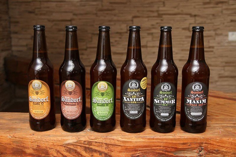 Pivovar Sandorf brewery from Slovakia