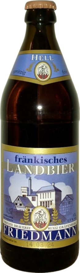 Produktbild von Friedmann - Fränkisches Landbier