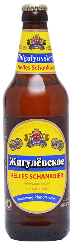 Produktbild von Baltika Breweries (Балтика) - Zhigulevskoe Helles Schankbier