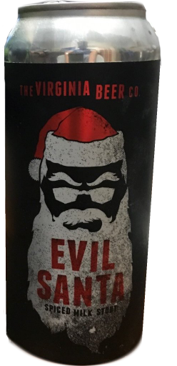 Produktbild von The Virginia Beer - Evil Santa Spiced Milk Stout
