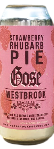 Produktbild von Westbrook Strawberry Rhubarb Pie Gose