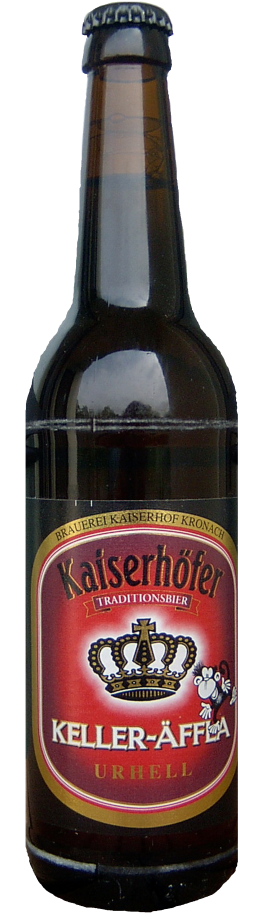 Produktbild von Brauerei Kaiserhof Kronach - Keller-Äffla Urhell