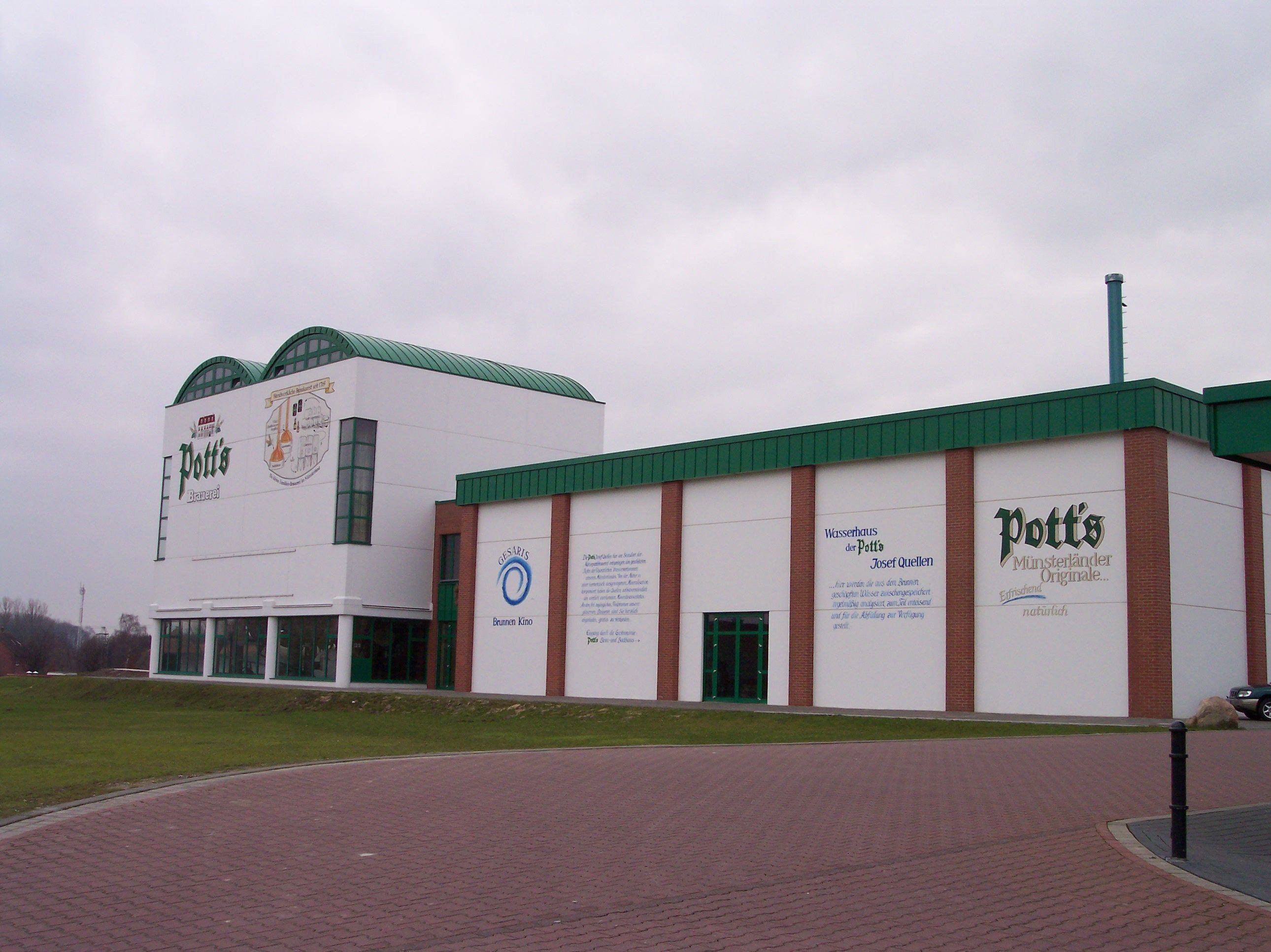 Pott's Naturpark Brauerei brewery from Germany